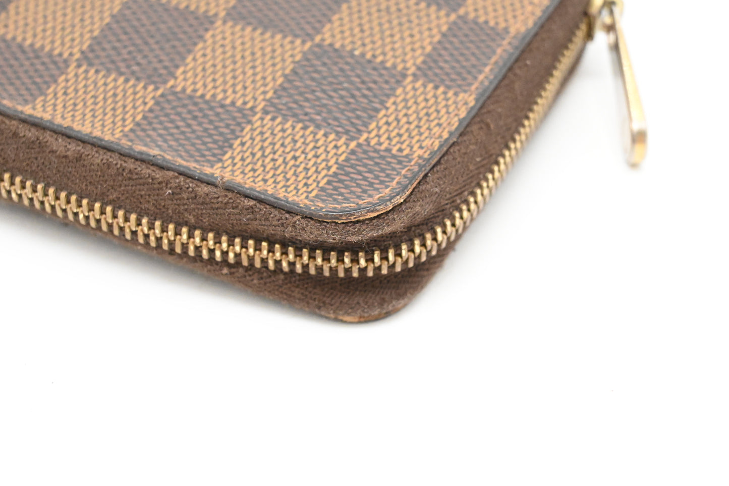 Louis Vuitton Compact Zippy in Damier Ebene Canvas
