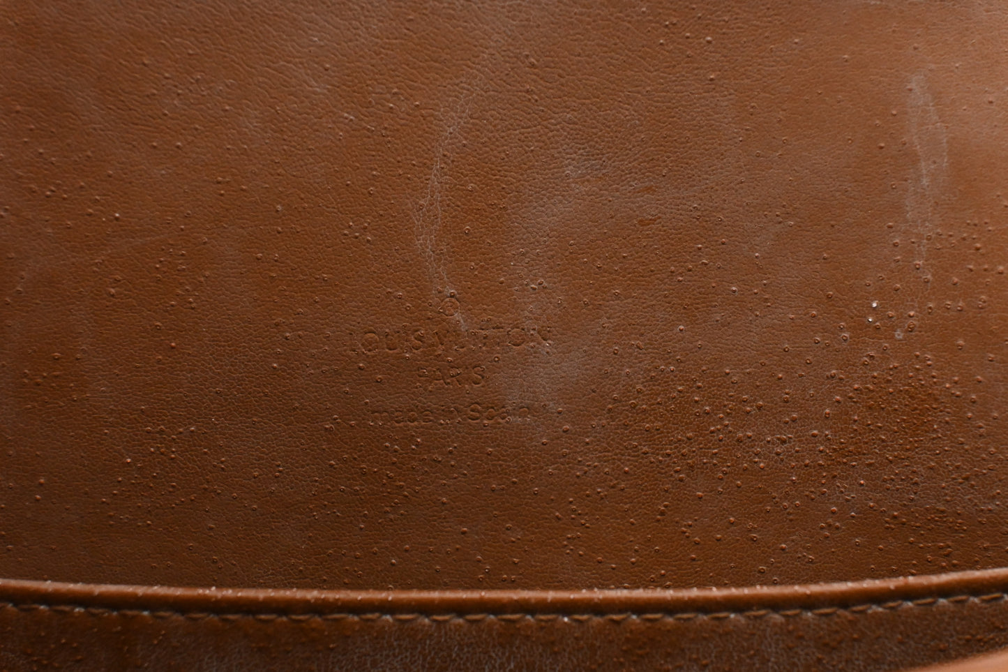 Louis Vuitton Thompson Street in Brown Vernis Leather