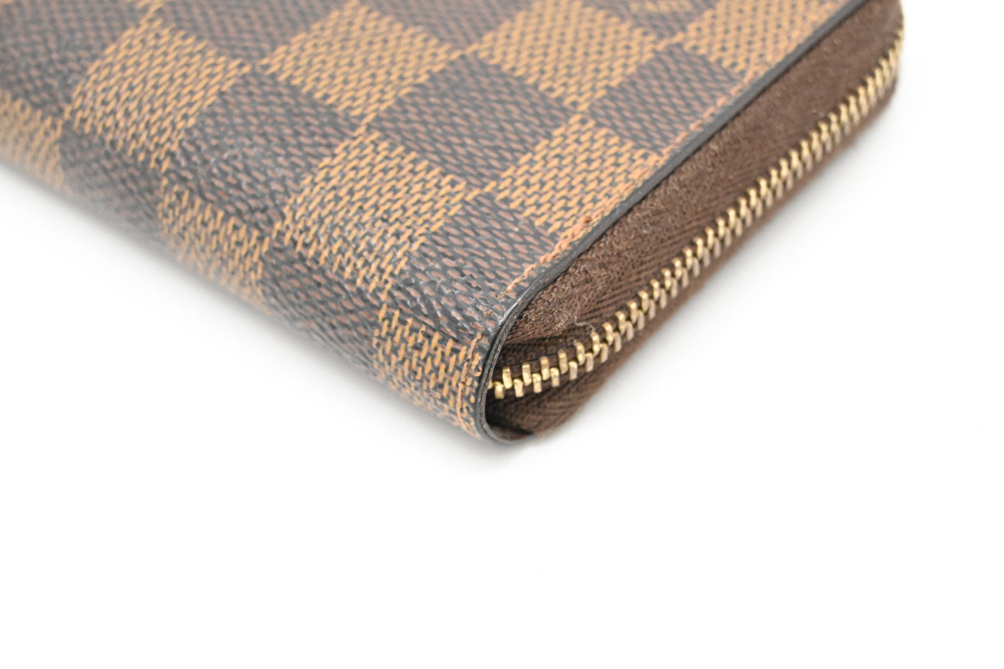 Louis Vuitton Compact Zippy in Damier Ebene Canvas