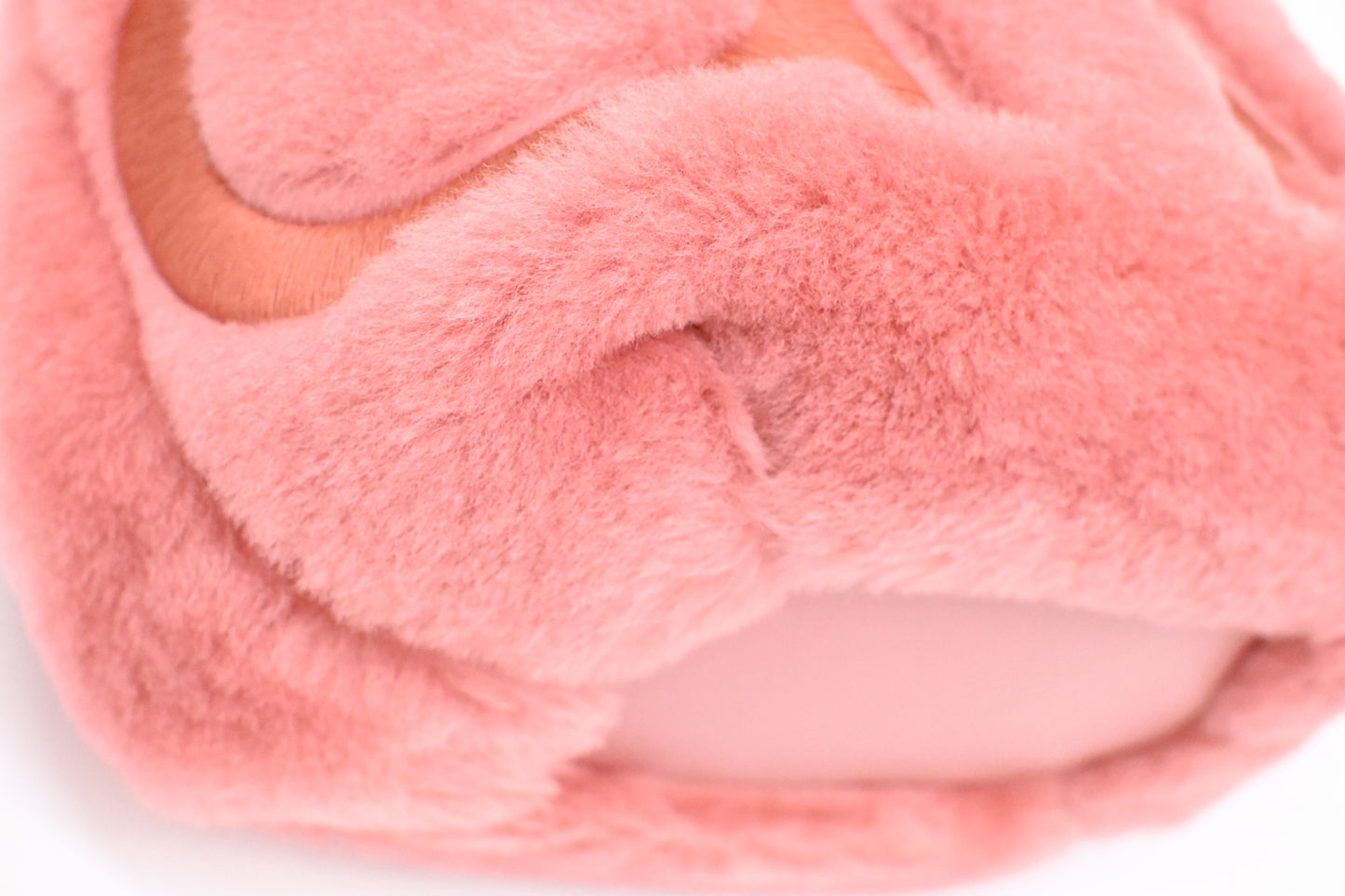 Jimmy Choo Bucket Bag in Pink Synthetic Fur