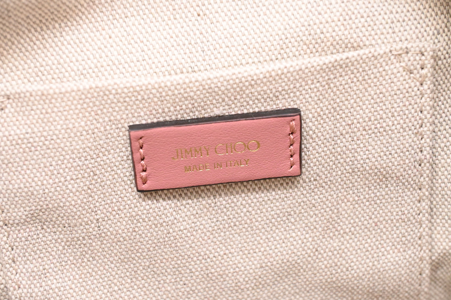Jimmy Choo Bucket Bag in Pink Synthetic Fur