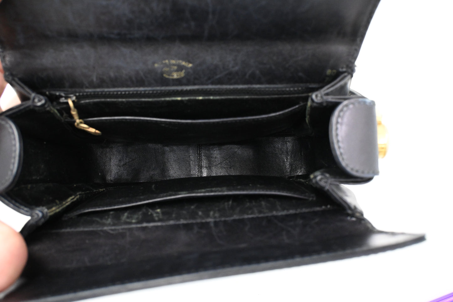Gucci Handbag in Black Leather