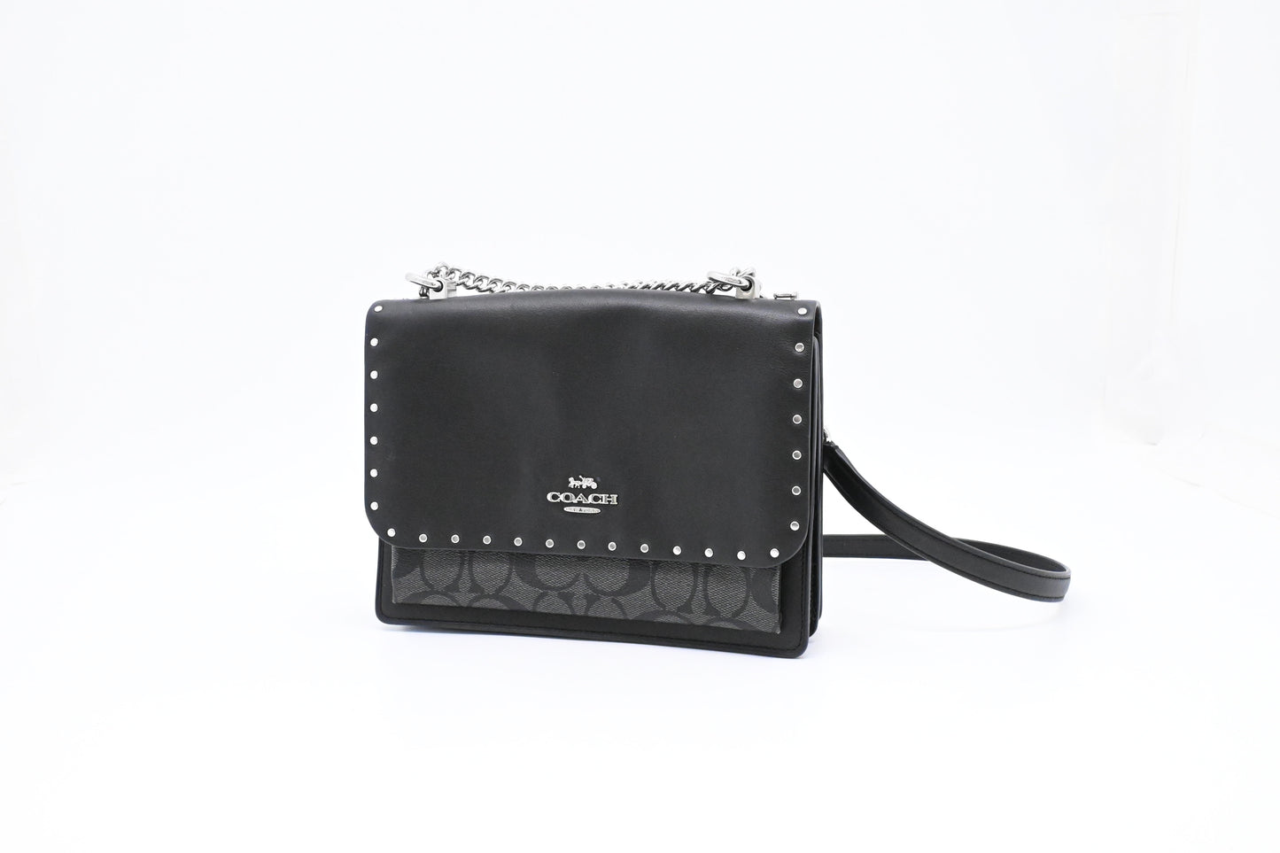 Coach Klare Crossbody in Black Leather