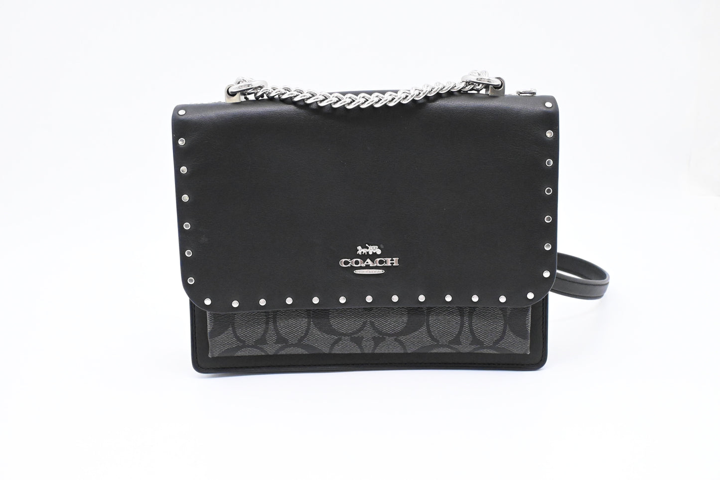 Coach Klare Crossbody in Black Leather