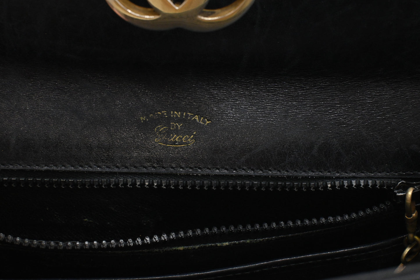 Gucci Handbag in Black Leather