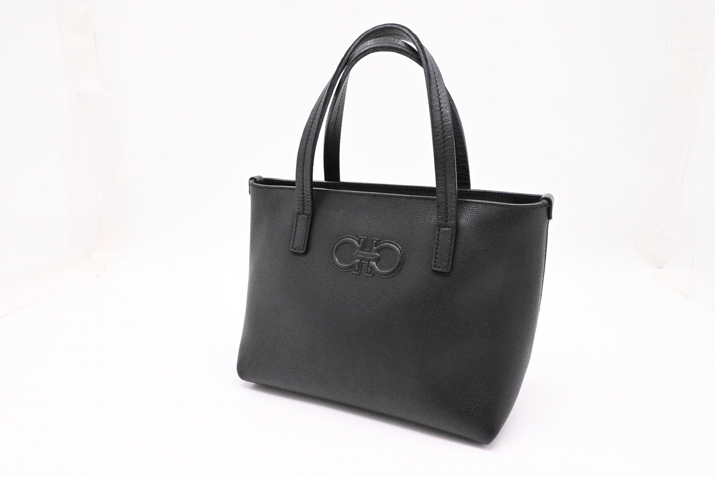Ferragamo Handbag in Black Leather