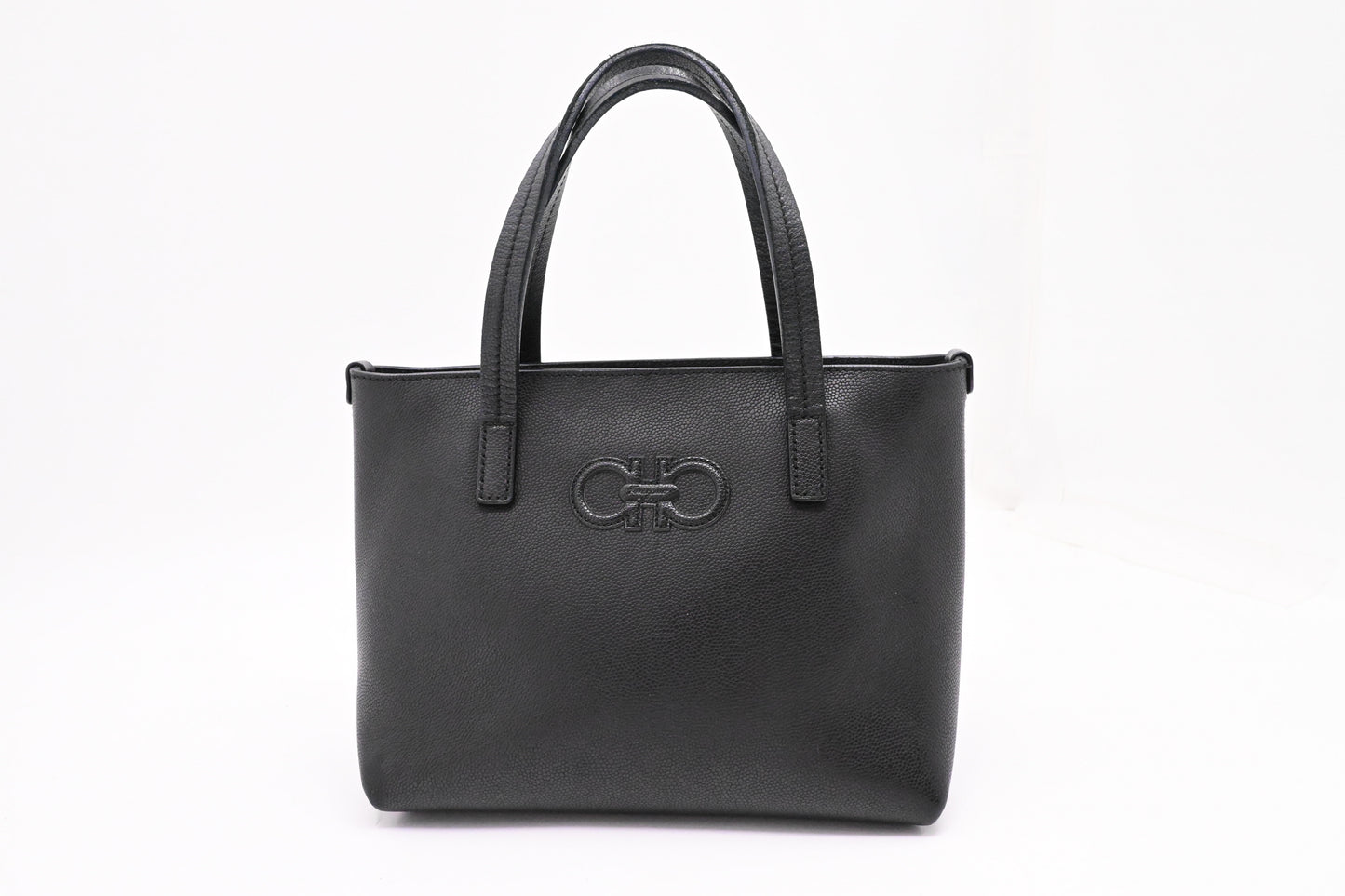 Ferragamo Handbag in Black Leather