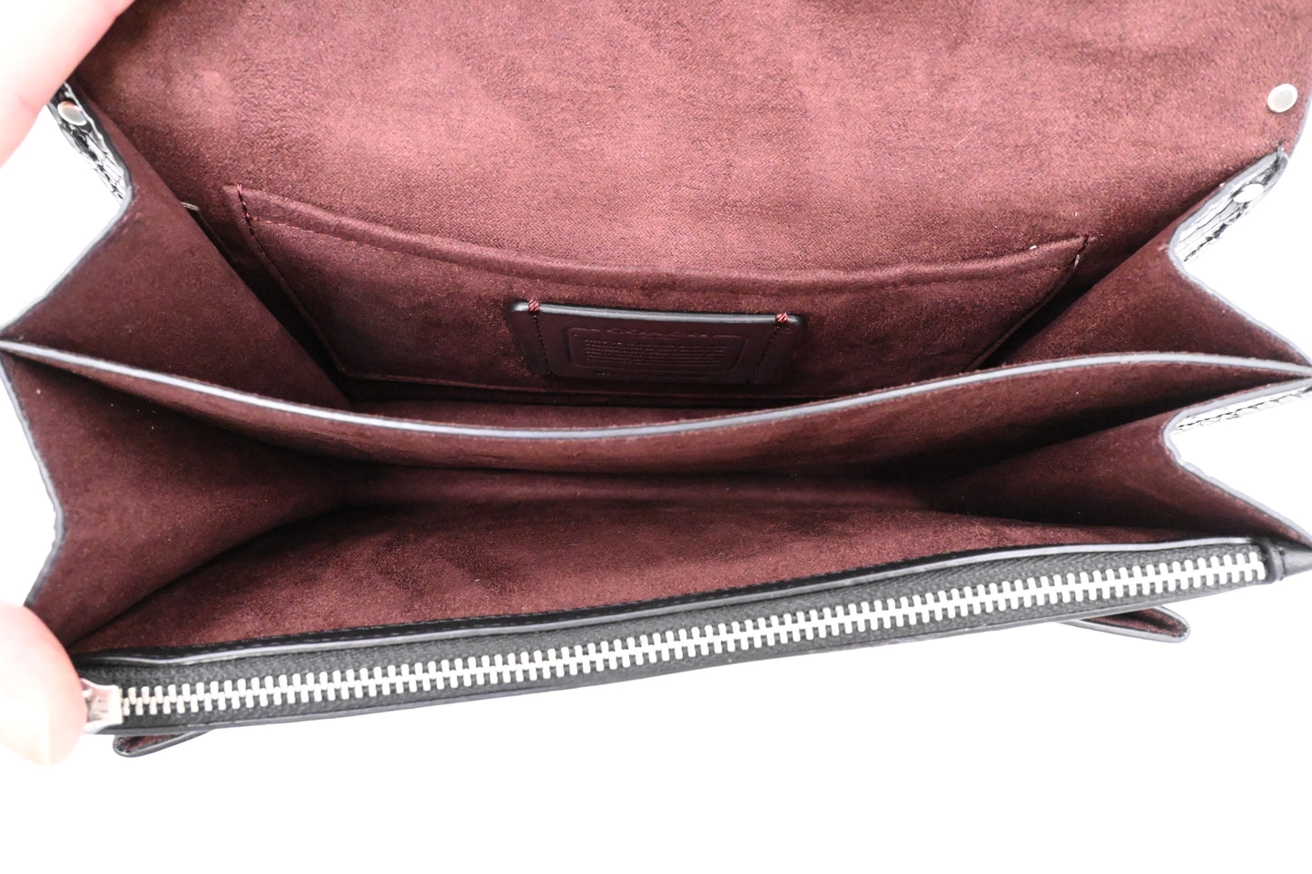 Coach Klare Crossbody in Black Leather