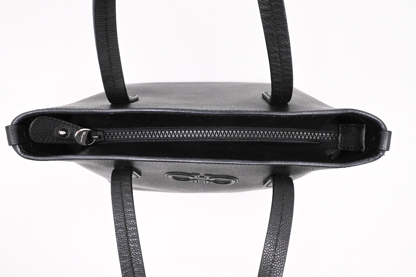 Ferragamo Handbag in Black Leather