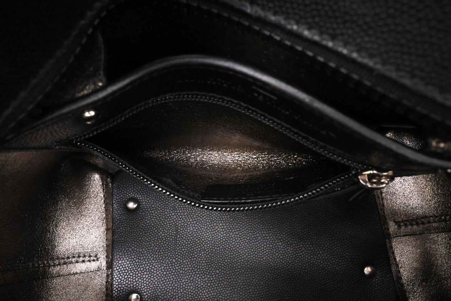 Ferragamo Handbag in Black Leather