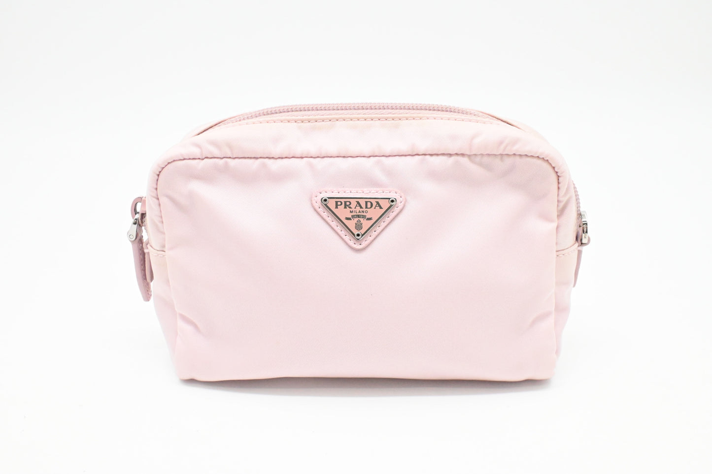Prada Pouch in Light Pink Nylon