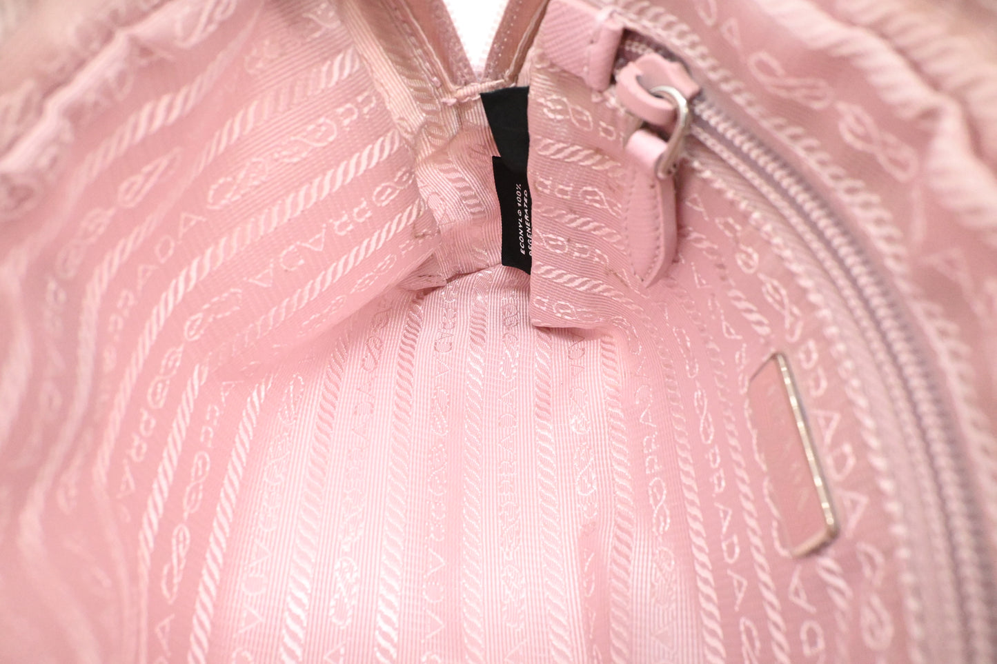 Prada Pouch in Light Pink Nylon