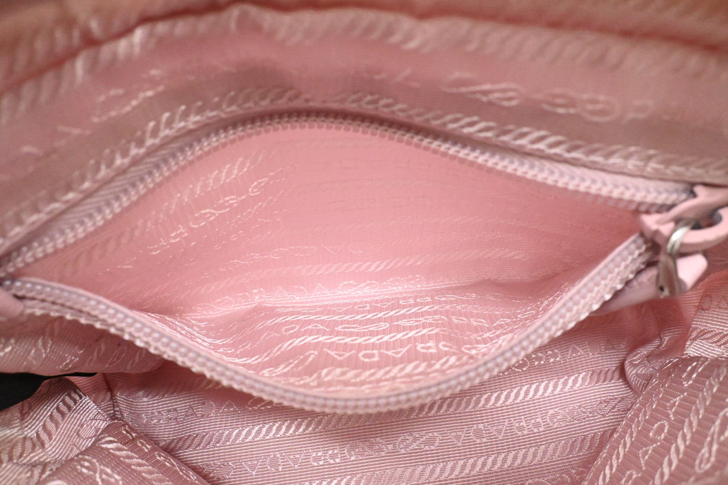 Prada Pouch in Light Pink Nylon