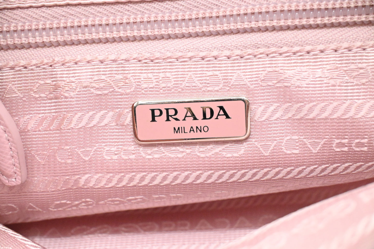 Prada Pouch in Light Pink Nylon