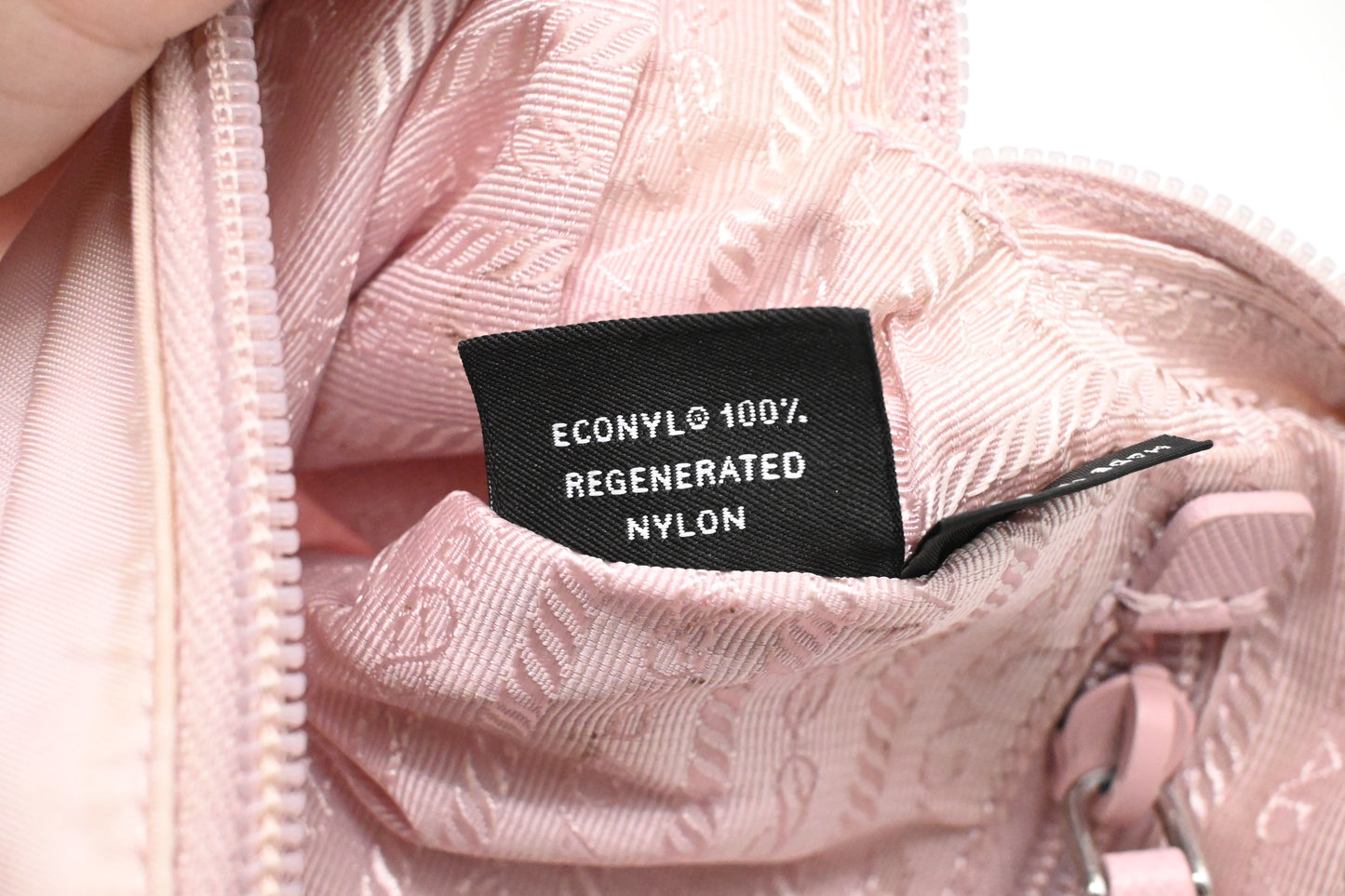 Prada Pouch in Light Pink Nylon