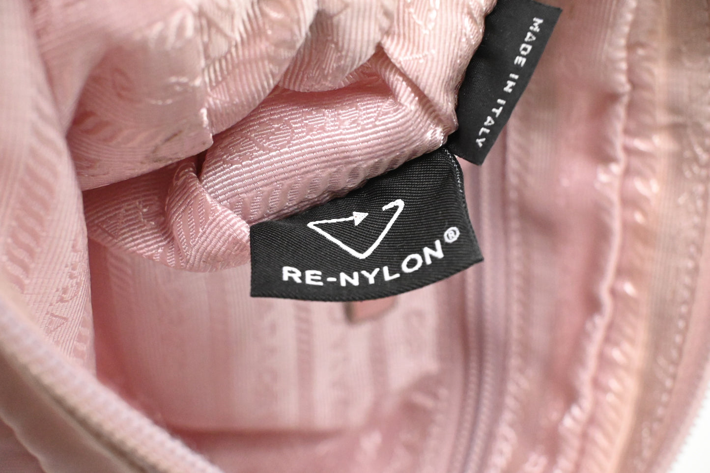 Prada Pouch in Light Pink Nylon