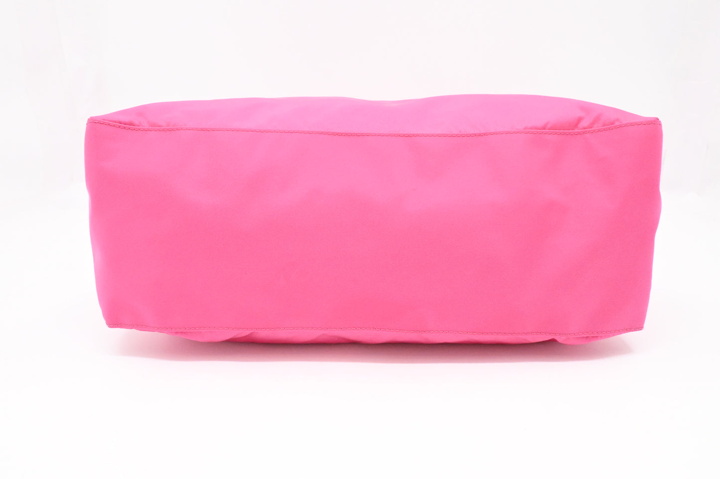 Prada Two Way Tote Bag in Pink Nylon