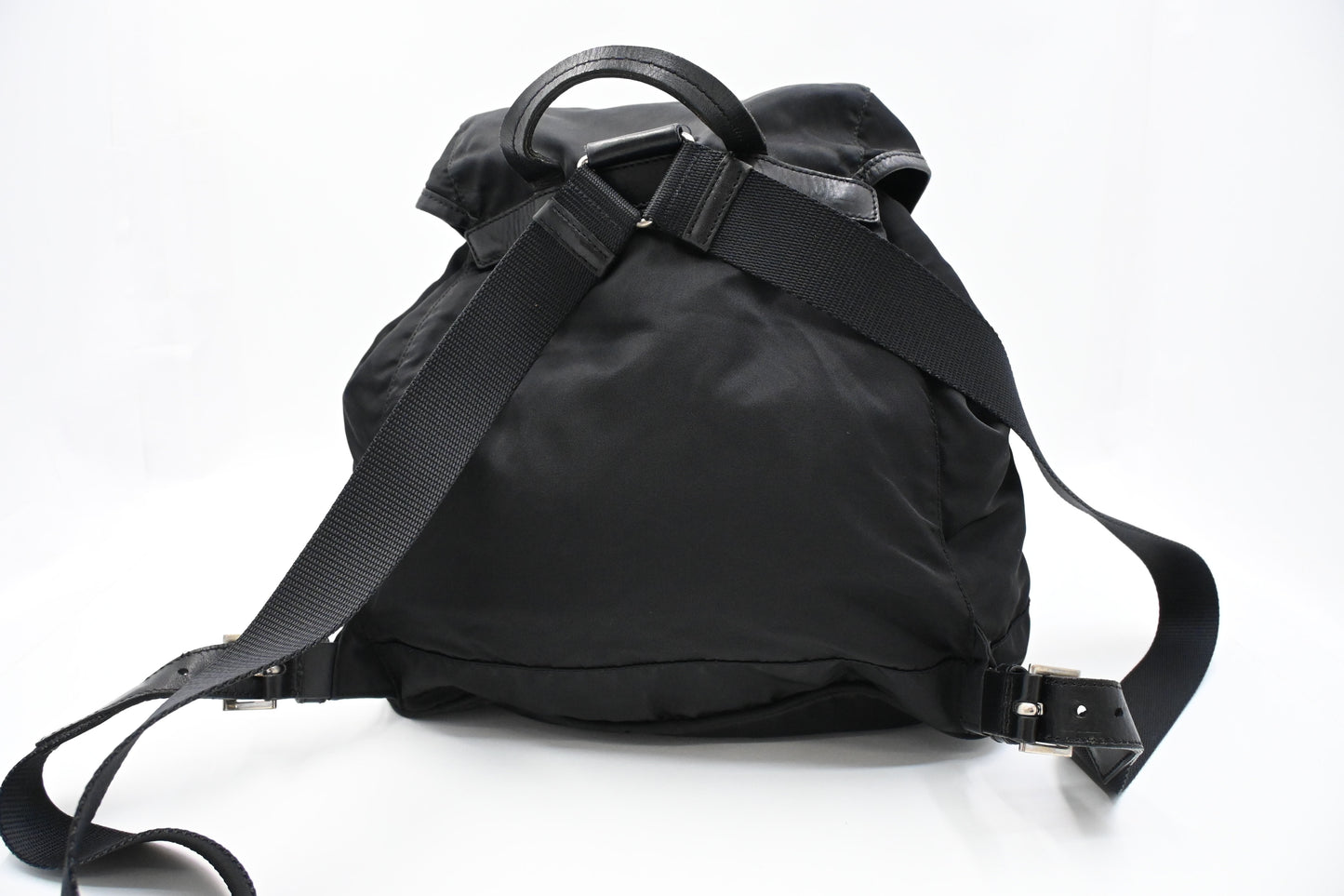 Prada Medium Backpack in Black Nylon