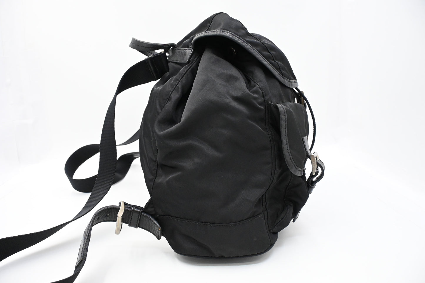 Prada Medium Backpack in Black Nylon
