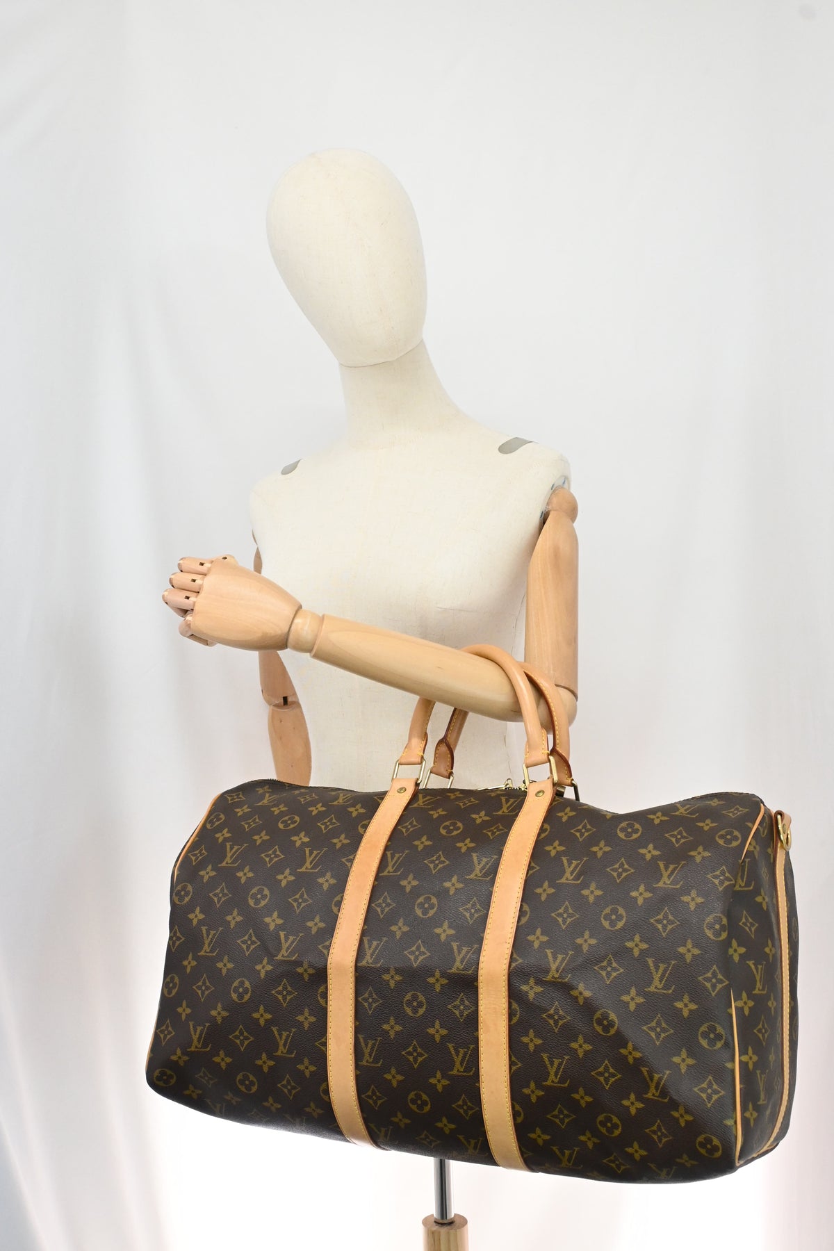 Louis Vuitton Keepall 50 Bandouliere in Monogram Canvas