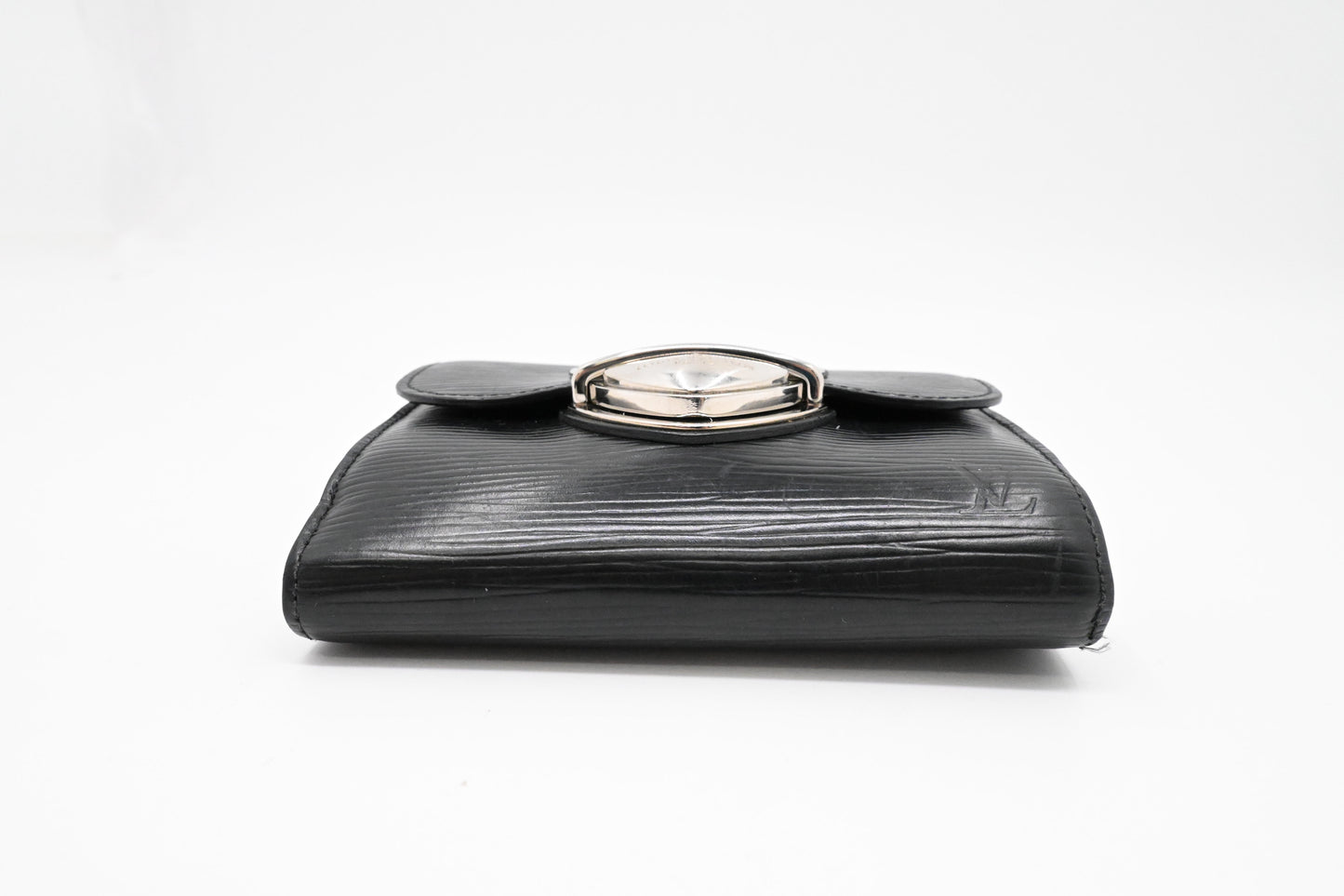 Louis Vuitton Compact Wallet in Black Epi Leather