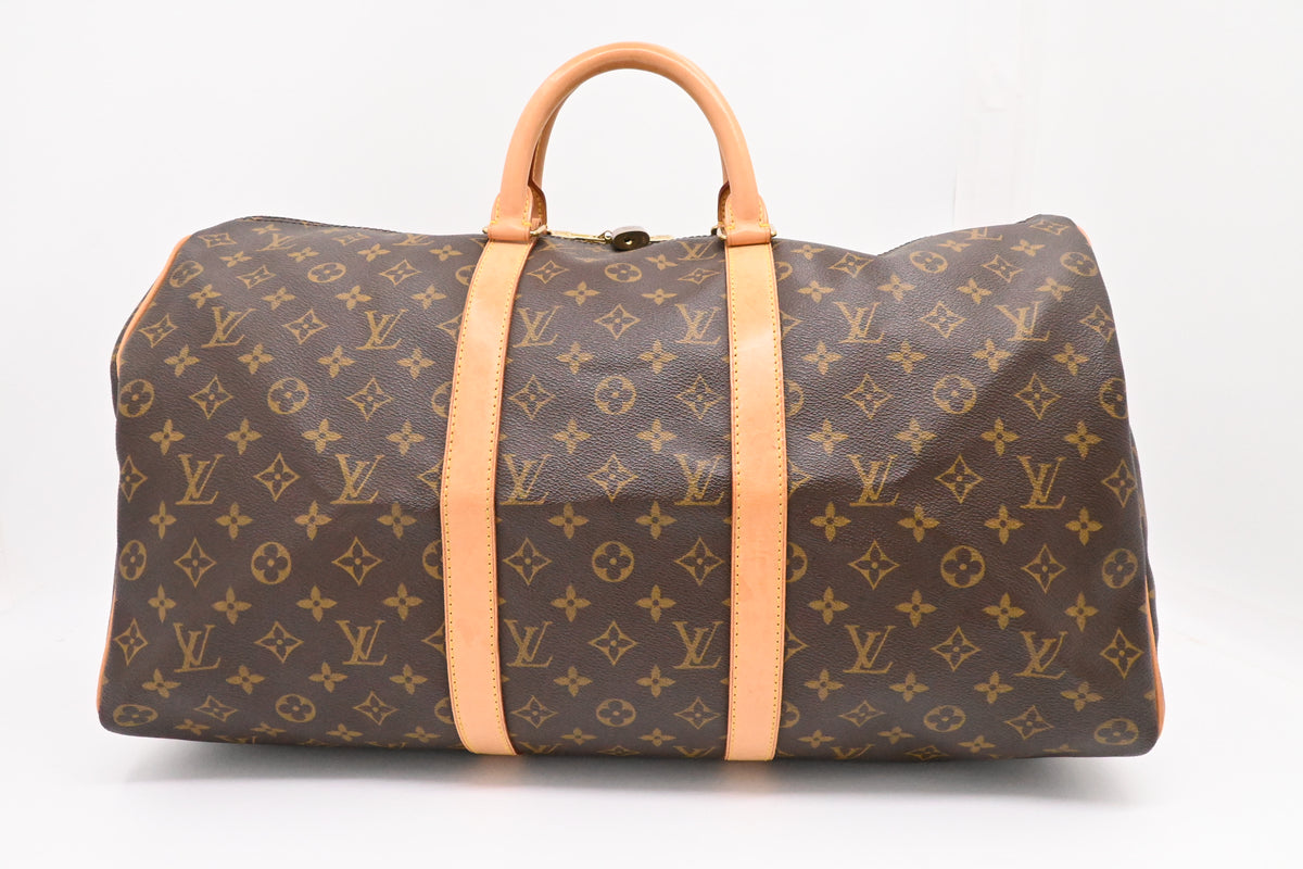 Louis Vuitton Keepall 50 Bandouliere in Monogram Canvas