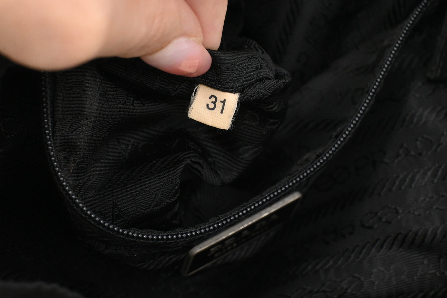 Prada Medium Backpack in Black Nylon