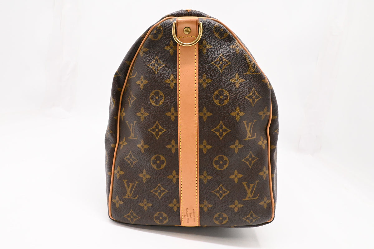 Louis Vuitton Keepall 50 Bandouliere in Monogram Canvas