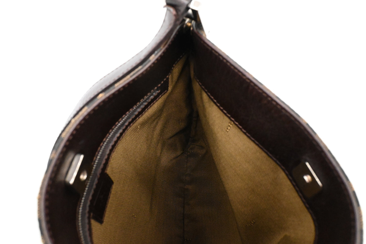 Fendi Shoulder Bag in Zucca Canvas