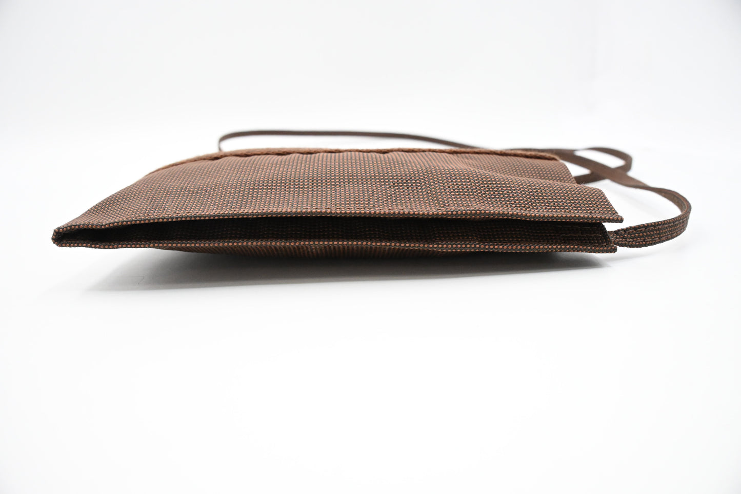 Hermes Onimaitou Pochette in Brown Herline Canvas