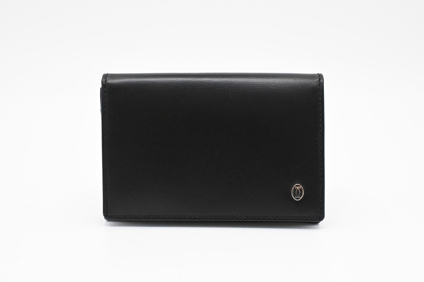 Cartier Card Case in Black Leather