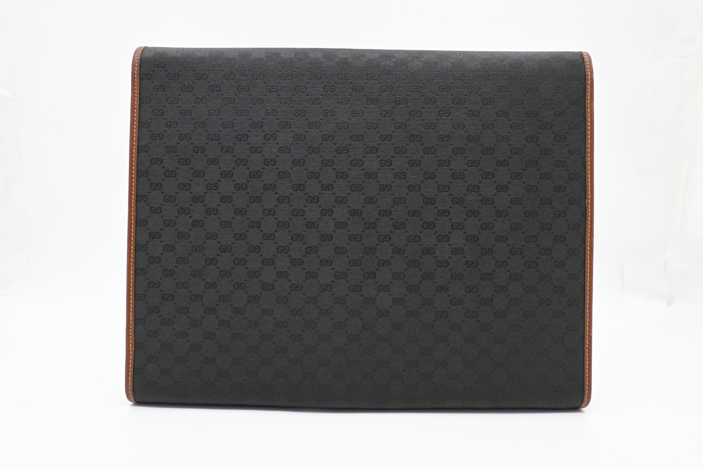 Gucci Portfolio Case in Black Micro GG Canvas