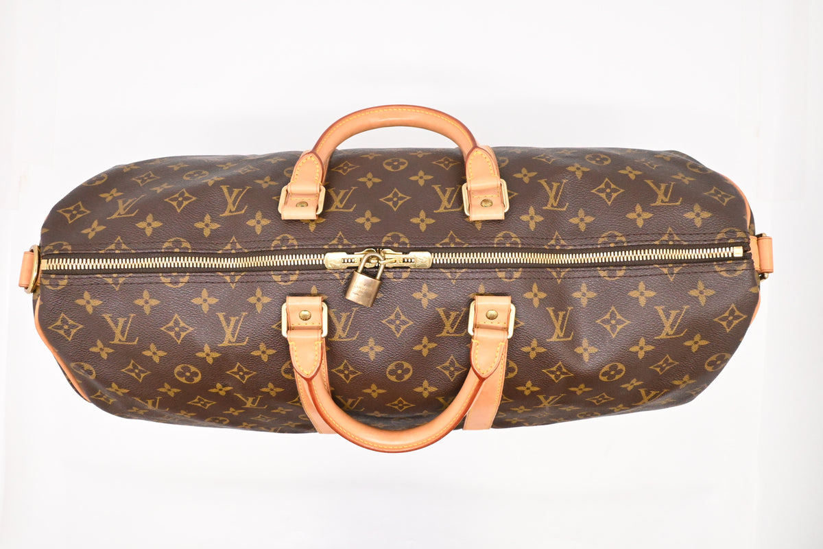 Louis Vuitton Keepall 50 Bandouliere in Monogram Canvas