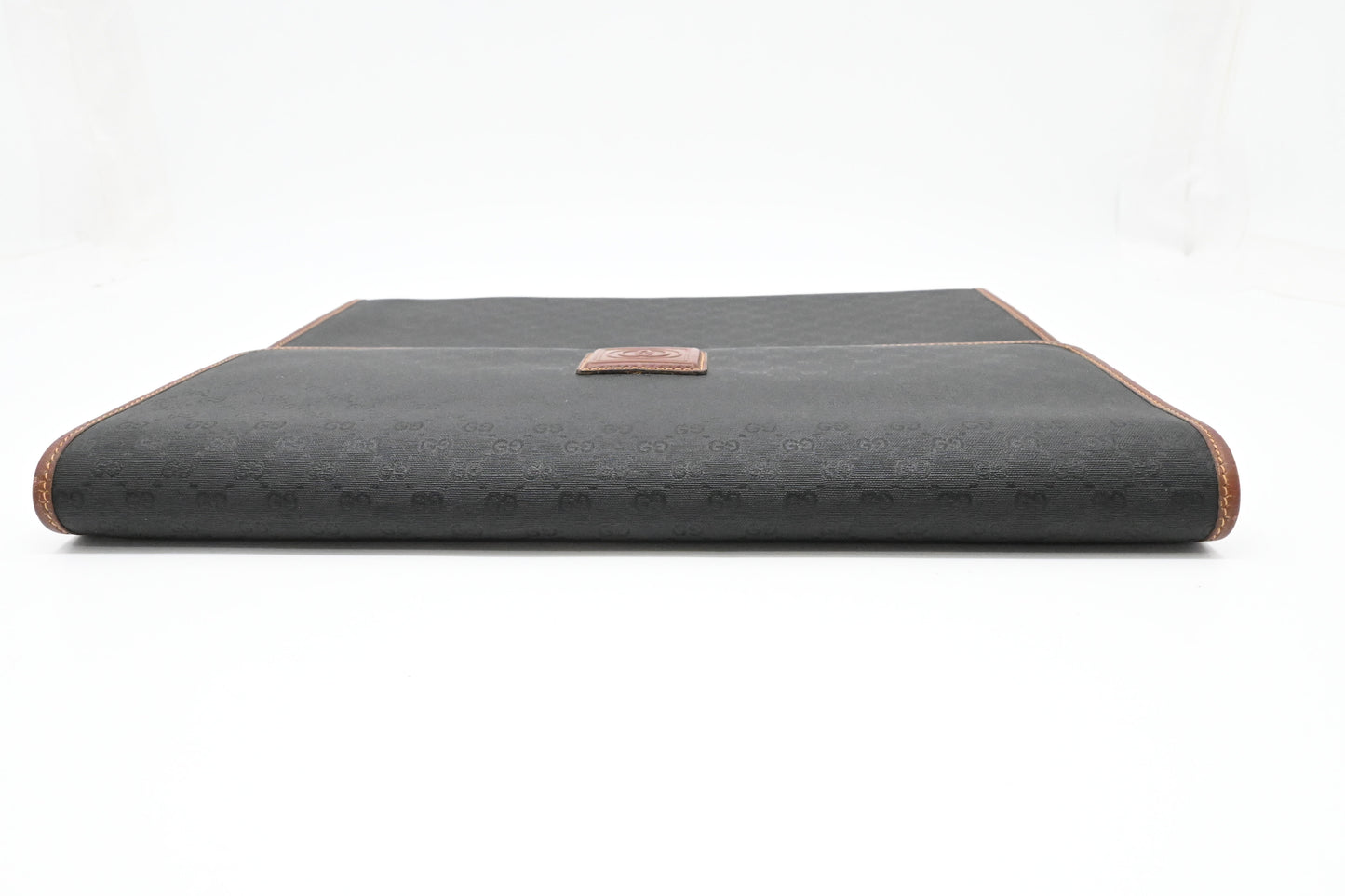 Gucci Portfolio Case in Black Micro GG Canvas