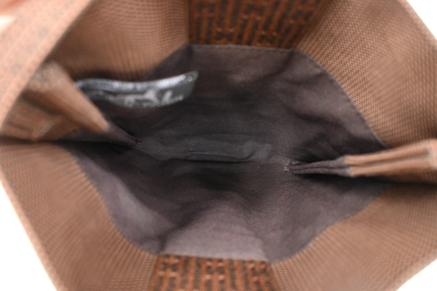 Hermes Onimaitou Pochette in Brown Herline Canvas