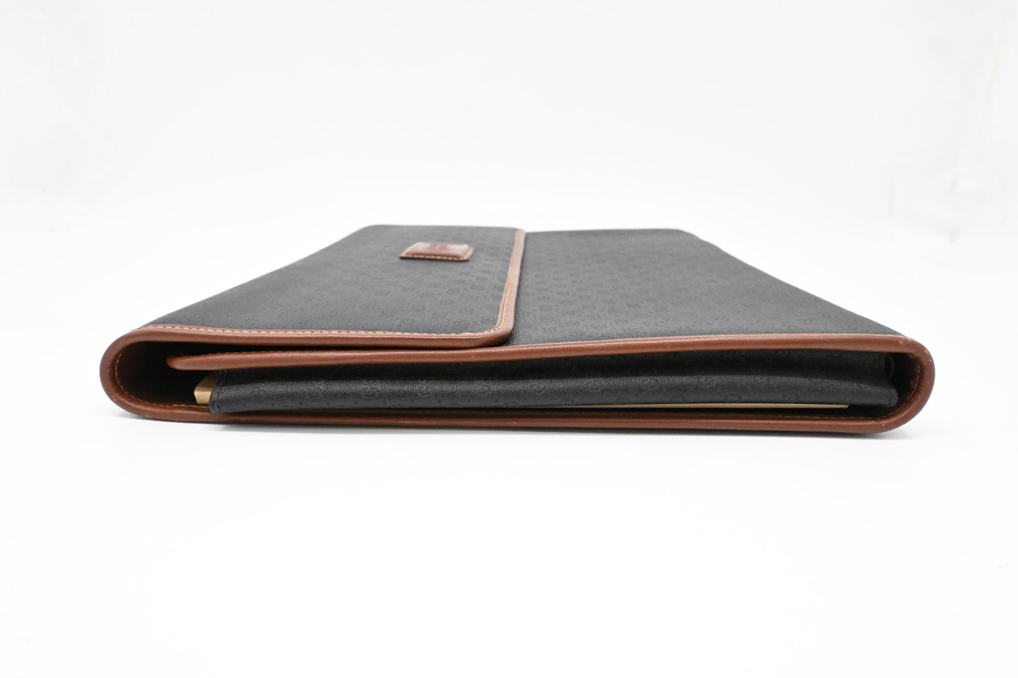 Gucci Portfolio Case in Black Micro GG Canvas