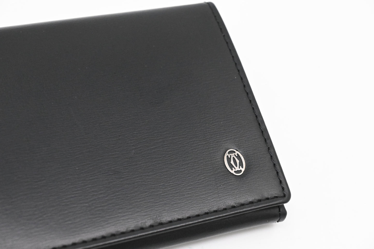 Cartier Card Case in Black Leather