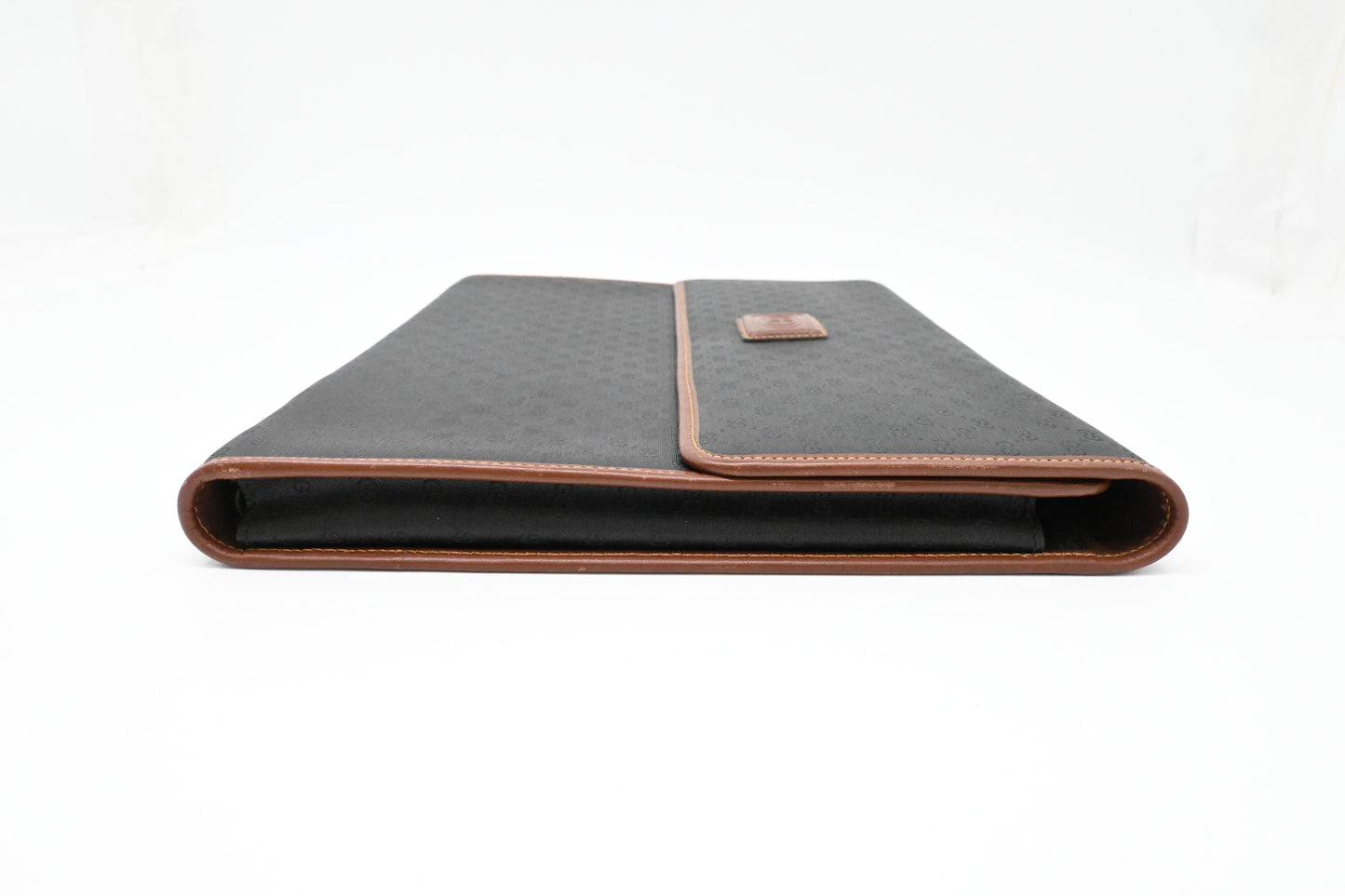 Gucci Portfolio Case in Black Micro GG Canvas