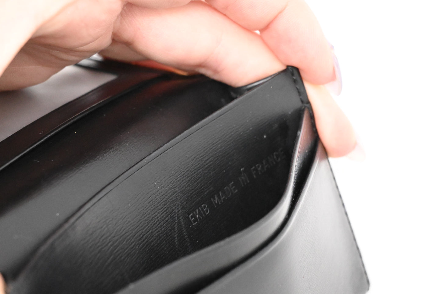 Cartier Card Case in Black Leather