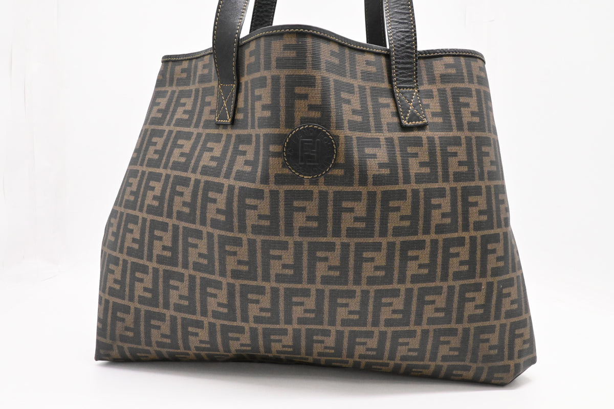 Fendi Tote Bag in Zucca Canvas