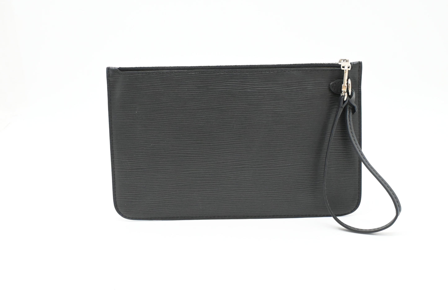 Louis Vuitton Neverfull Pouch in Black Epi Leather