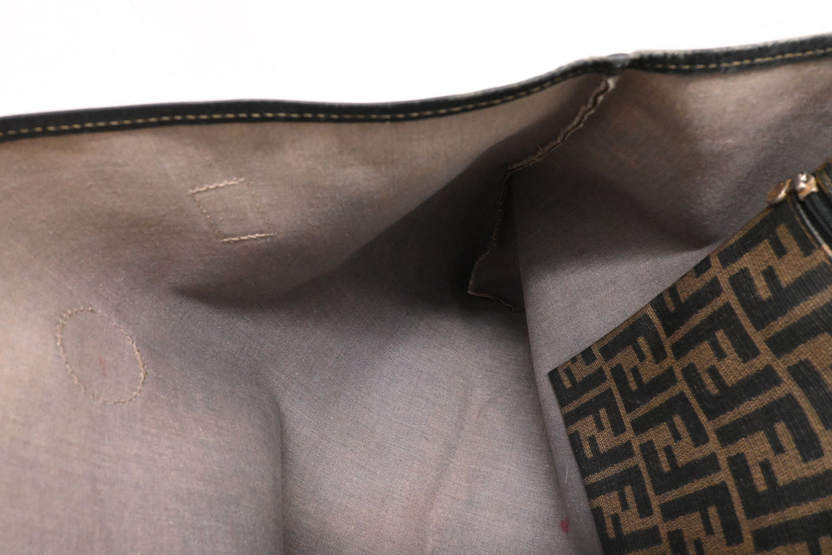 Fendi Tote Bag in Zucca Canvas