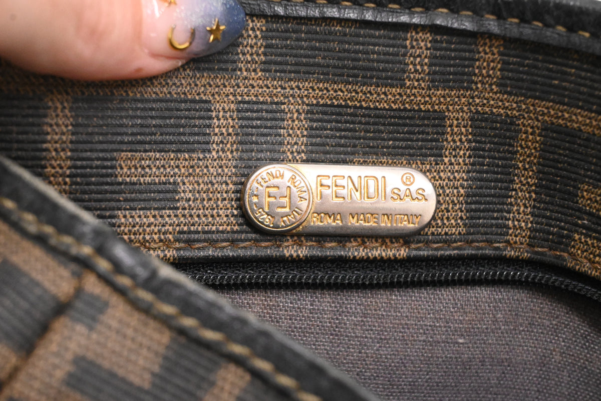 Fendi Tote Bag in Zucca Canvas