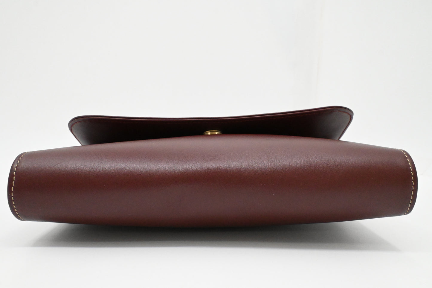 Cartier Clutch in Burgundy Leather