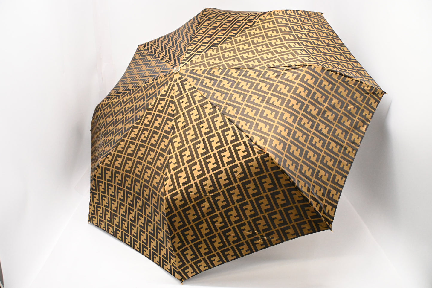 Fendi Umbrella in Zucca Canvas