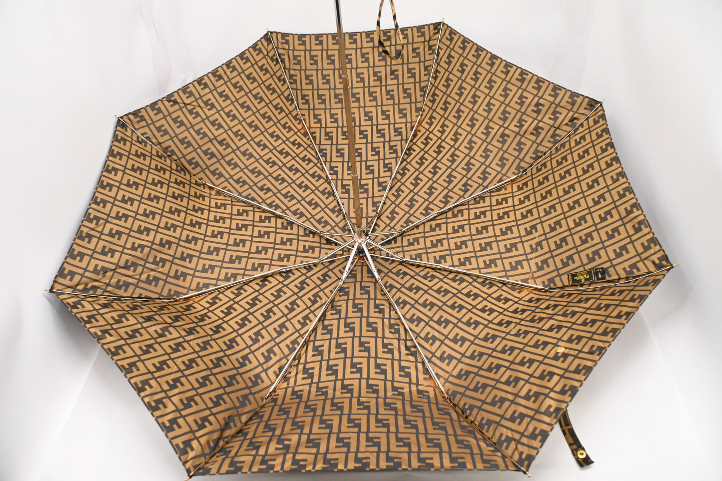 Fendi Umbrella in Zucca Canvas