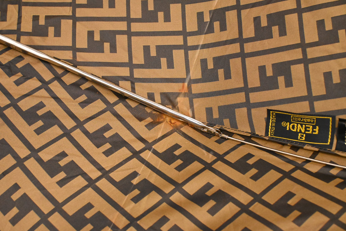 Fendi Umbrella in Zucca Canvas