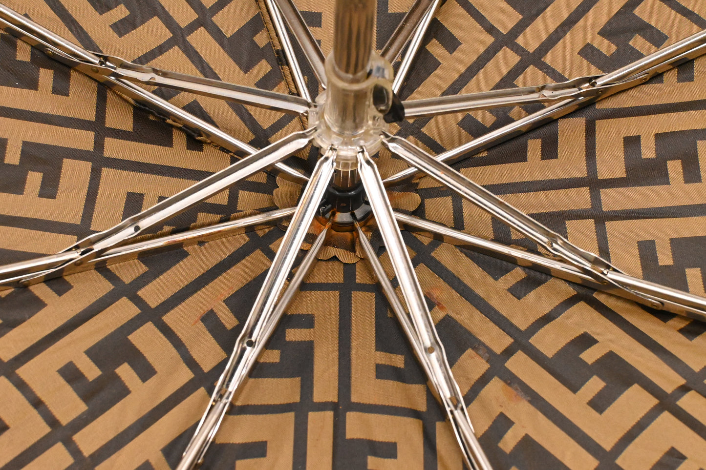 Fendi Umbrella in Zucca Canvas