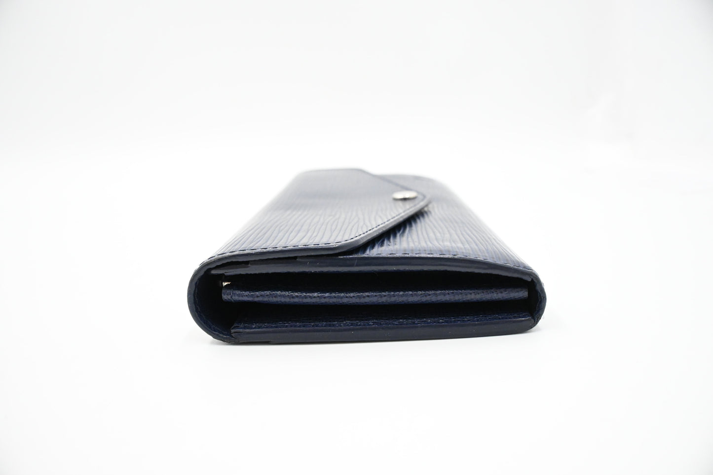 Louis Vuitton Sarah Wallet in Navy Blue Epi Leather