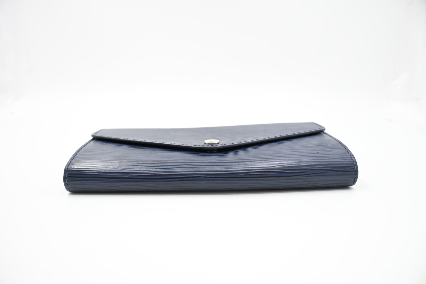 Louis Vuitton Sarah Wallet in Navy Blue Epi Leather